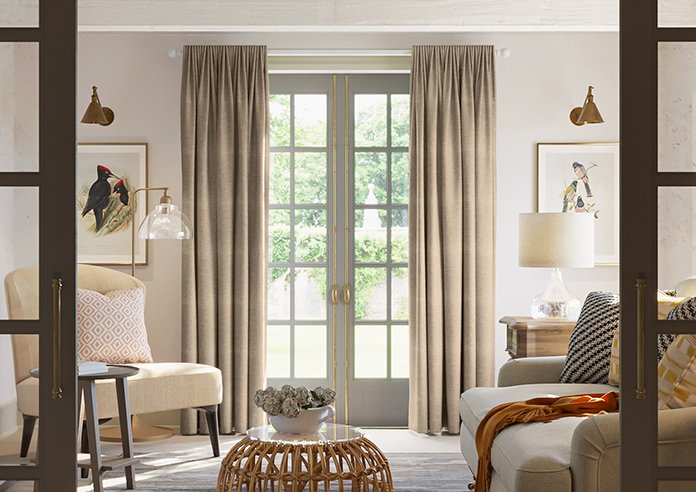 Carron, Woven Jute - Made to Measure Curtains - Image 3